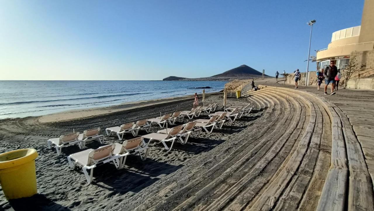 Alquilaencanarias-Medano "Halley", Terrace & Beach Leilighet El Médano Eksteriør bilde
